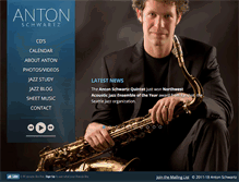 Tablet Screenshot of antonjazz.com